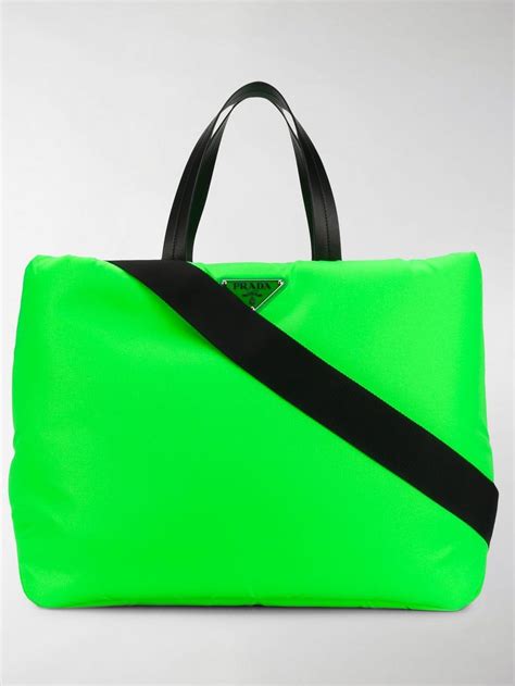 prada neon bag